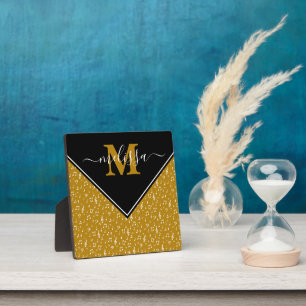 Símbolos musicales placa personalizada