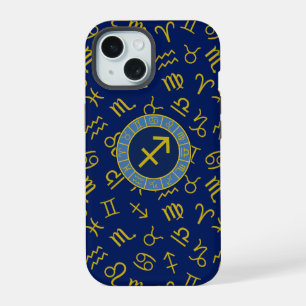 Símbolos Zodiaco + Astrología Ptn Gld+Blues