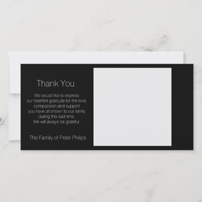 Simpatía de plantillas Gracias Agregar imagen favo (Anverso)