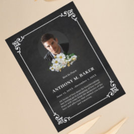 Simpatía funeraria de la foto del Personalizado de