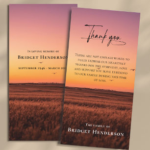 Simpatía Paisaje Atardecer Agradecimiento Memorial