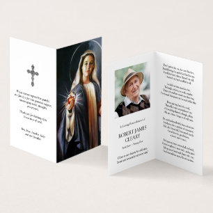 Simpatía por las tarjetas sagradas Mary   Mantenie