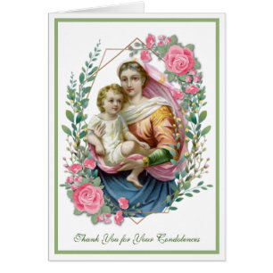 Simpatía religiosa en el funeral Virgen María Grac