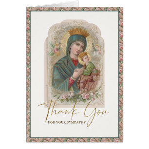 Simpatía religiosa en el funeral Virgen María Grac