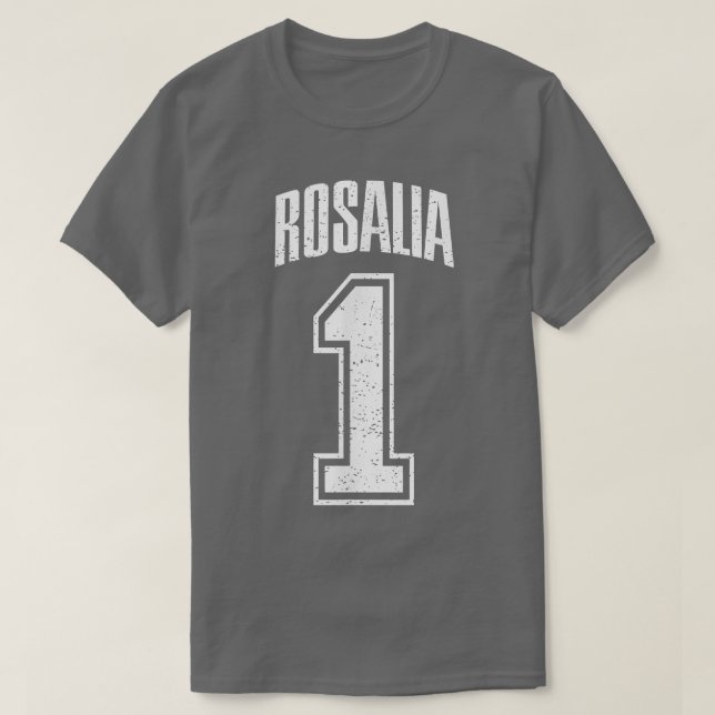 Simpatizante de Rosalia número 1 camiseta de fans  (Diseño del anverso)