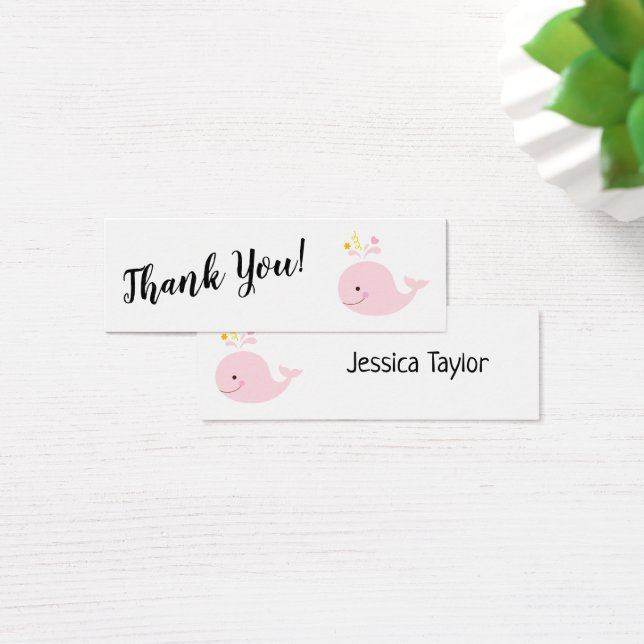 Simple agradecimiento con tarjetas insertables de  (Escritorio)