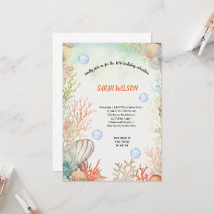 SIMPLE BAJO INVITACIÓN DE PARTIDO DE CUMPLEAÑOS MA