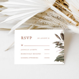 Simple Boda Botánica Terracota Rsvp