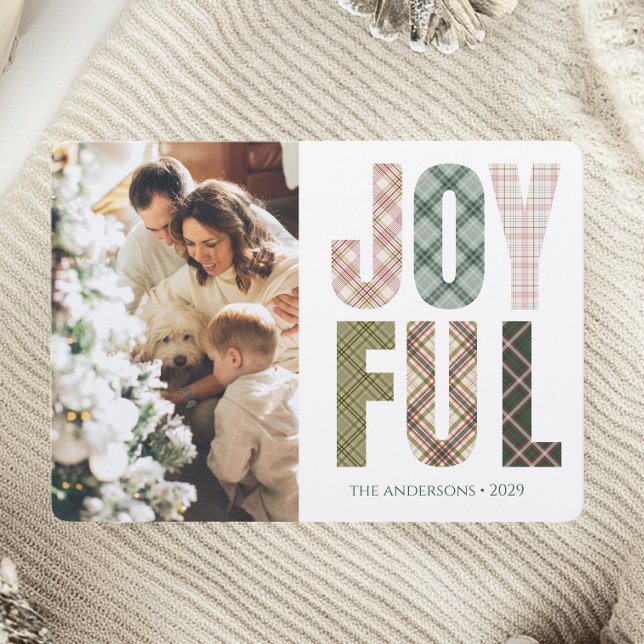 Simple Boho Verde Navidad Alegre Cuadros (Subido por el creador)