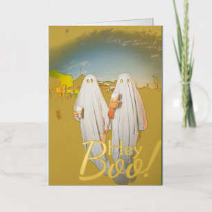 Simple Boo Feliz Halloween familia y amigos Foto