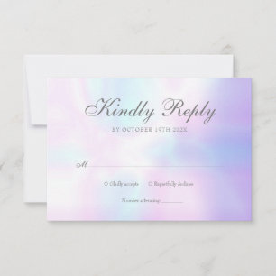 Simple Chic Moderno RSVP Perla