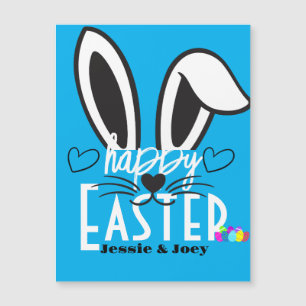 simple conejito de Pascua simple lindo personaliza