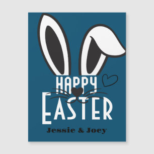 simple conejito de Pascua simple lindo personaliza