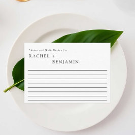 Simple consejo formal mínimo de Bodas y buenos des