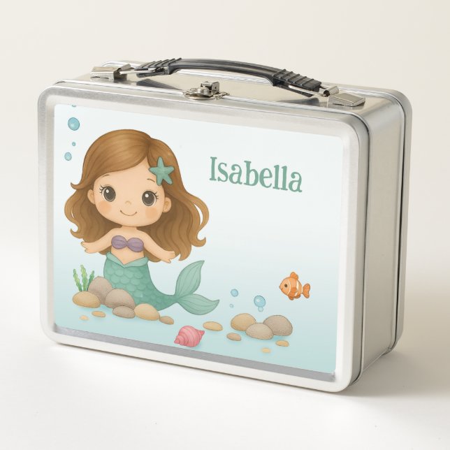 Simple cute little mermaid  (Anverso)