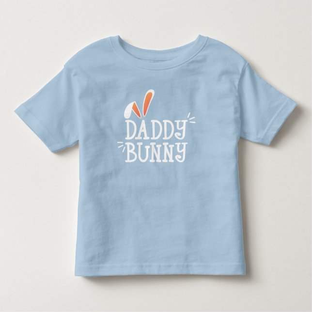 Simple Daddy Bunny Easter Typography | Camiseta (Anverso)