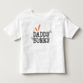 Simple Daddy Bunny Easter Typography | Camiseta