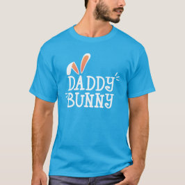 Simple Daddy Bunny Easter Typography | Camiseta