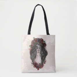 Simple Día de los Muertos dibujado a mano | Bolso 