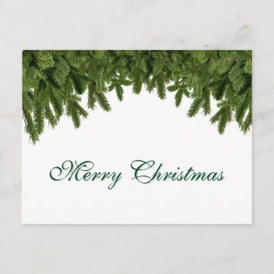 Simple Elegante Decoración de Hoja Verde Navidad F