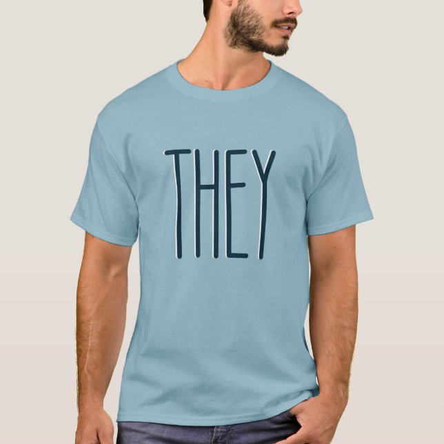 Simple ELLOS camiseta unisex (Anverso)