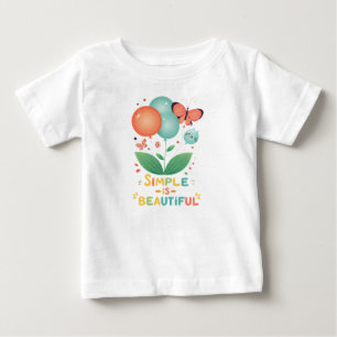 Simple es Hermoso - Baby Fine Jersey T-Shirt