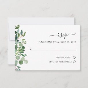 Simple Eucalyptus Greenery Boda Botánica RSVP