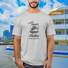 Simple familia Alaska Vacaciones en camiseta perso