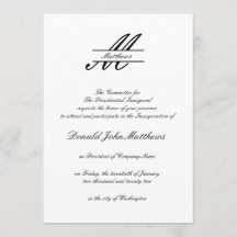 Simple formal - Invitación inaugural