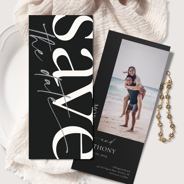 Simple foto blanca negra salva la fecha (Subido por el creador)