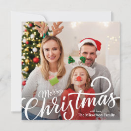 Simple Foto Feliz Navidad