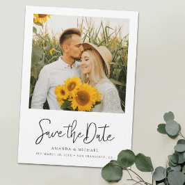 Simple foto magnética Guardar las fechas