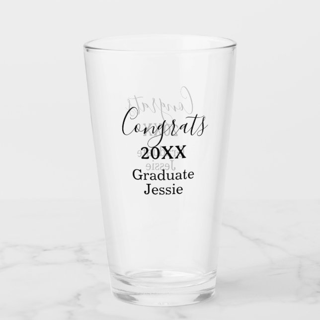 Simple graduation congratulations minimal add clas (Anverso)