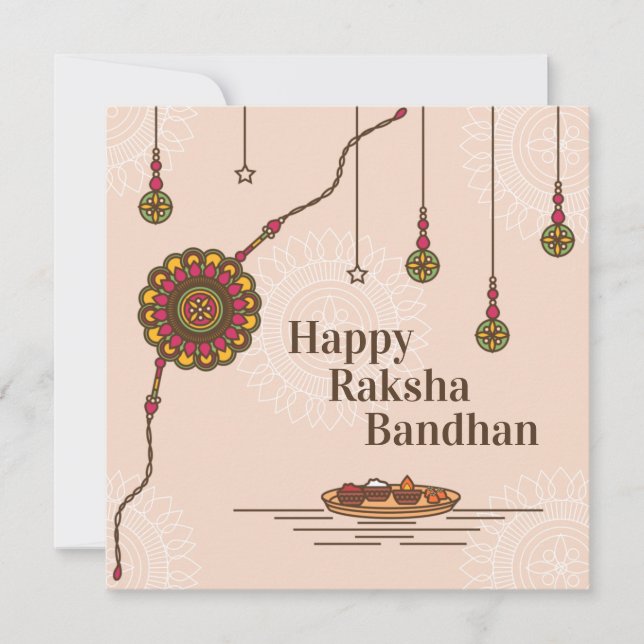 Simple Happy Raksha Bandhan (Anverso)