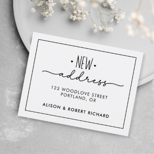 Simple Hemos movido la nueva Invitación de movimie