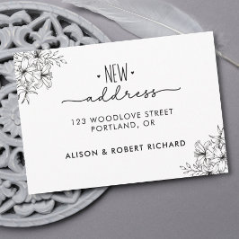 Simple Hemos movido la nueva Invitación de movimie