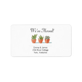 Simple Hemos movido nueva etiqueta de dirección de