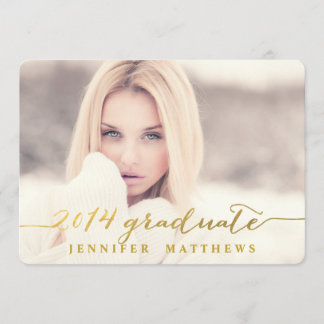 Simple| Invitación a la fiesta de graduación