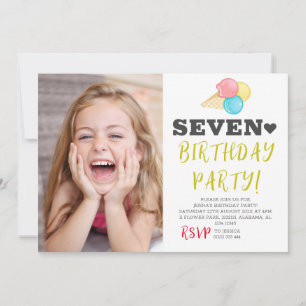 Simple invitación al corazón del feliz cumpleaños