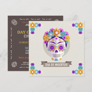 Simple invitación al Festival de los Muertos
