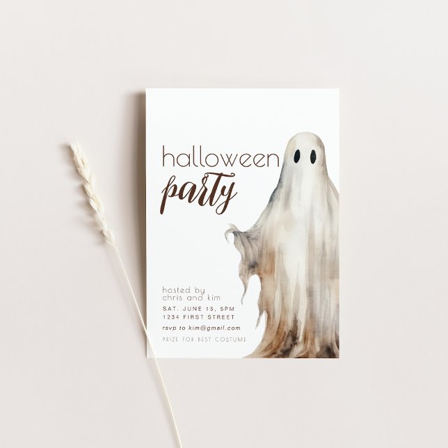 Simple invitación de fiesta de Halloween con fanta (Subido por el creador)