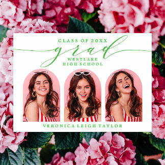 SIMPLE INVITACIÓN DE GRADO DE LA CALIGRAFÍA DE ARC