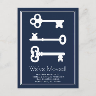 Simple Invitación de movimiento de tecla mínima de