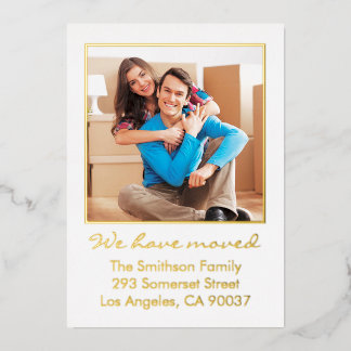Simple Invitación de movimiento personalizada míni