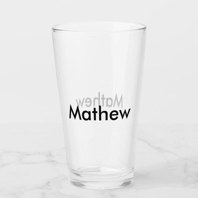 simple letra inicial monograma añada su letra de n (Anverso)