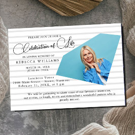 Simple Lettering Celebración de las invitaciones a