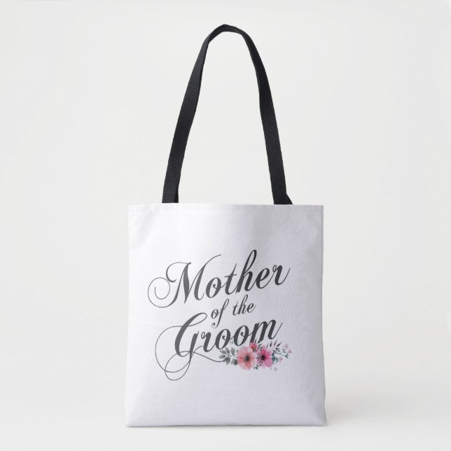 Simple madre del Boda Groom | Bolso de tela (Anverso)