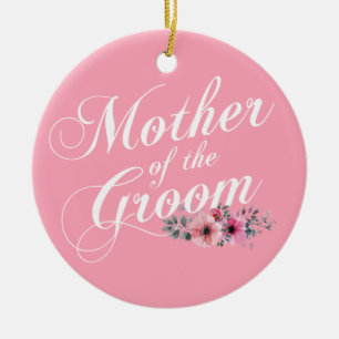 Simple madre del Boda Groom   Ornamento