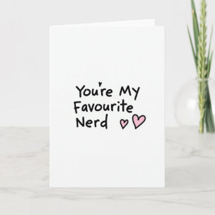 Simple Mi Tarjeta de Nerd Favorito