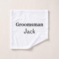 SIMPLE MINIMAL añada tu nombre personalizado groom